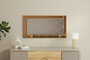 Hanah Home Espejo Pierre - Bronce, Blanco v2